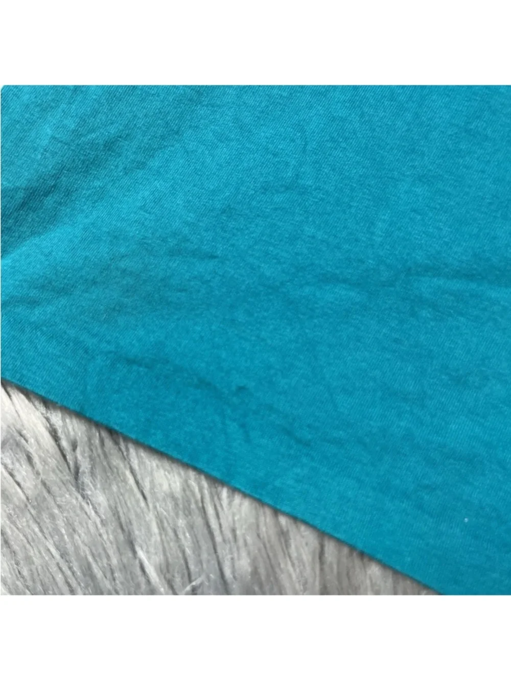 Vintage 90s Adidas Made USA Teal Turquoise Tank Top